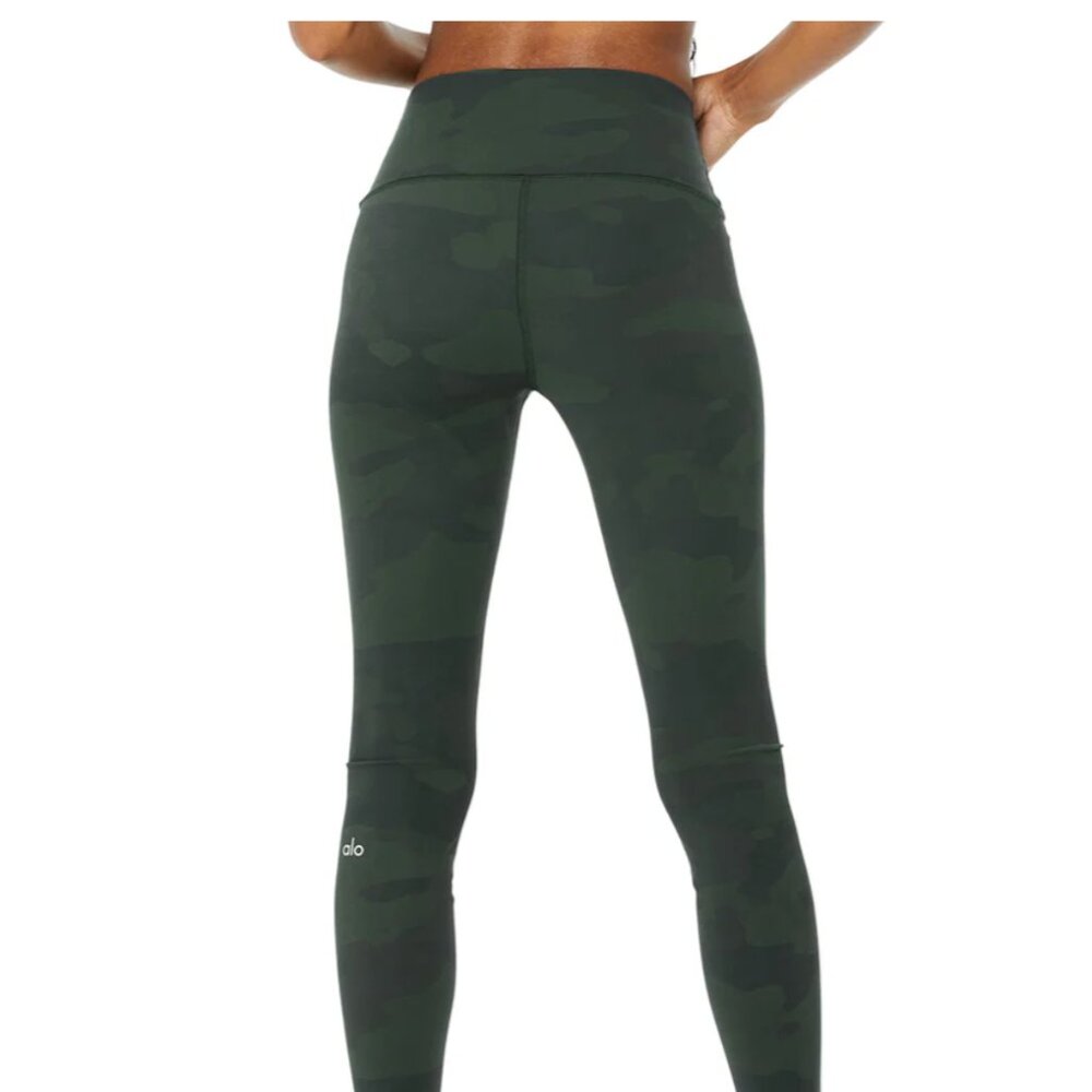Alo Yoga High-Waist Camo Vapor Leggings
